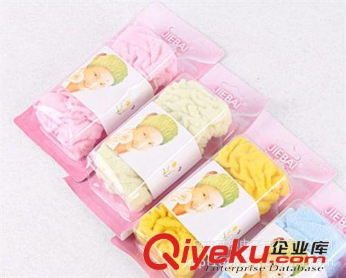 其他衛浴洗漱用具 J331 批發供應 家居用品 美容化妝 沐浴洗臉必備全棉彈力束發帶原始圖片3