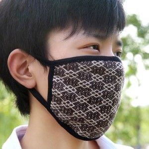 防塵口罩 2014新款時尚秋冬季男士雙層防塵保暖純棉口罩 呼吸防護(hù)掛耳式原始圖片3