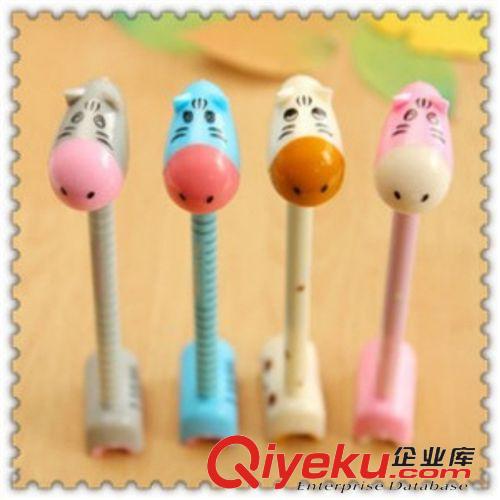 圓珠筆、中油筆 K520 韓國創意辦公用品 卡通超Q小驢可站立圓珠筆 圓珠筆批發