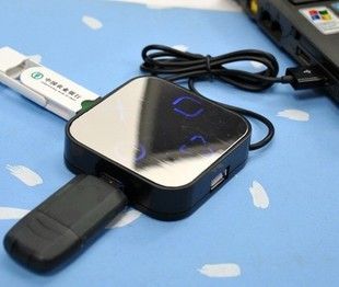 USB HUB 多功能魔鏡電腦usb分線器2.0 usp 擴展高速 轉(zhuǎn)換一拖四多接口