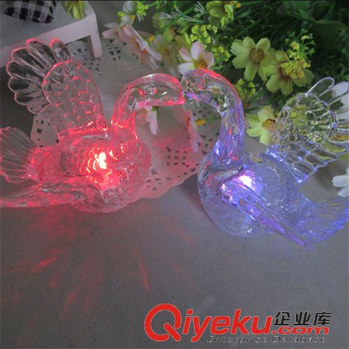 七彩小夜燈 七彩閃光天鵝夜燈玩具 兒童玩具 義烏小商品 地攤熱賣批發(fā)原始圖片2