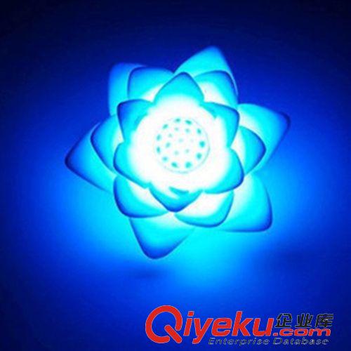 七彩小夜燈 七彩蓮花小夜燈 LED室內(nèi)照明燈 家庭裝飾用品生日禮品 廠家直銷原始圖片3