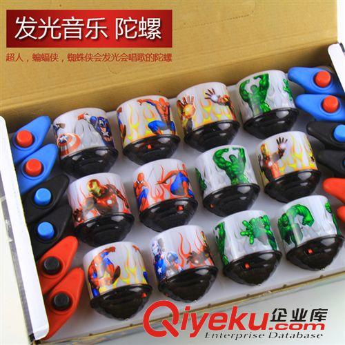 發(fā)光玩具 新品熱賣 創(chuàng)意發(fā)光陀螺音樂閃光陀螺小玩具 地?cái)偀豳u玩具兒童玩具原始圖片3