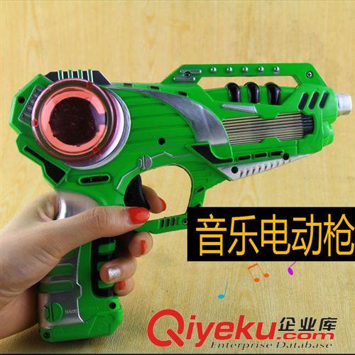 發光玩具 熱賣兒童電動閃光音樂槍玩具批發 義烏地攤熱賣貨源 265E原始圖片2