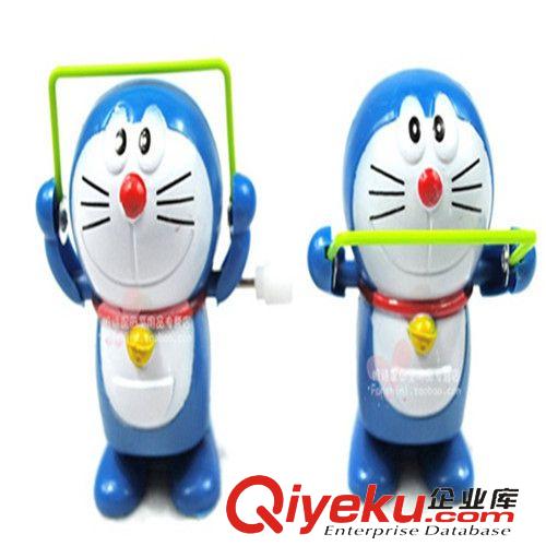 上鏈\發(fā)條玩具 廠家直銷上鏈發(fā)條叮當(dāng)貓 哆啦a夢機(jī)器貓 寶寶玩具熱賣擺地攤批發(fā)原始圖片3