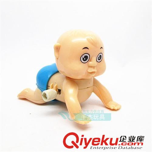 上鏈\發(fā)條玩具 上鏈發(fā)條小爬娃 創(chuàng)意兒童寶寶玩具義烏廠家直銷熱賣地?cái)偀豳u批發(fā)