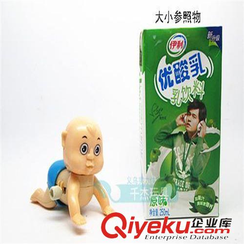 上鏈\發(fā)條玩具 上鏈發(fā)條小爬娃 創(chuàng)意兒童寶寶玩具義烏廠家直銷熱賣地?cái)偀豳u批發(fā)