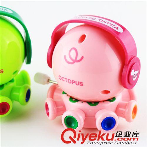 上鏈\發(fā)條玩具 超可愛(ài)【章魚(yú)音樂(lè)小子】玩具 發(fā)條Q版章魚(yú) 八爪魚(yú)地?cái)偀豳u(mài)玩具原始圖片2