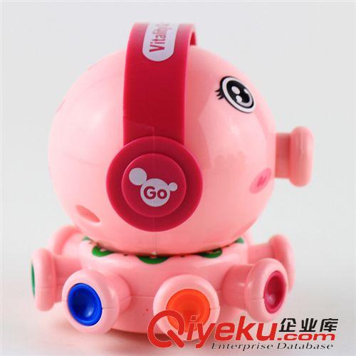 上鏈\發(fā)條玩具 超可愛(ài)【章魚(yú)音樂(lè)小子】玩具 發(fā)條Q版章魚(yú) 八爪魚(yú)地?cái)偀豳u(mài)玩具原始圖片3