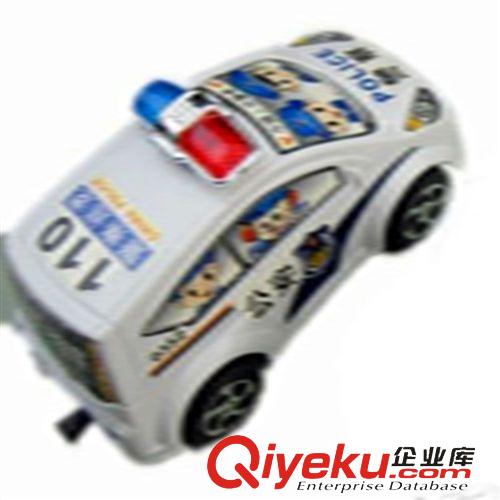 拉線玩具 拉線警車小汽車110模型玩具 幼兒園兒童益智禮物 擺地攤熱賣批發(fā)原始圖片2