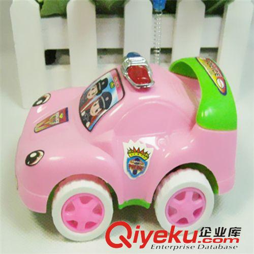 拉線玩具 拉線彩色警車 幼兒園兒童玩具小汽車 學生獎品禮物 地攤熱賣批發原始圖片2