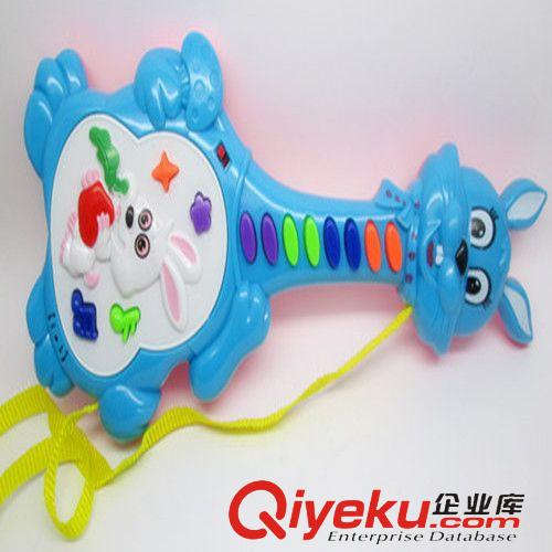 電動遙控玩具 創(chuàng)意卡通兔子電子吉他音樂琴 六一兒童節(jié)禮物地攤熱賣小玩具批發(fā)原始圖片3