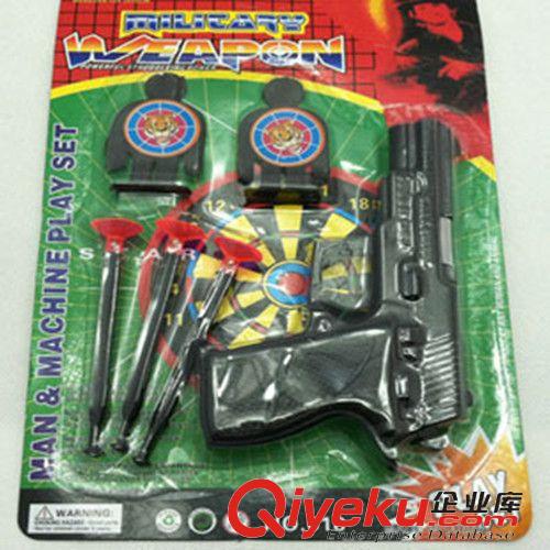 模型玩具 國產靶子射擊軟彈吸盤槍 幼兒園兒童創意禮品 熱賣擺地攤熱賣批發原始圖片2