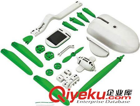 母嬰系列 6合1太陽能玩具六合一太陽能拼裝益智玩具 組裝玩具 DIY益智玩具原始圖片2