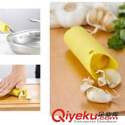 廚房衛(wèi)浴 T廚房工具 剝蒜壓蒜搗蒜器 蒜泥器 大蒜剝皮器 廠家直銷 一件代發(fā)原始圖片3
