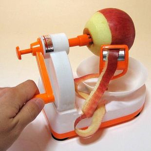 廚房衛(wèi)浴 多功能自動水果削皮器 削蘋果機器  水果削皮器 跑江湖 新奇特原始圖片3
