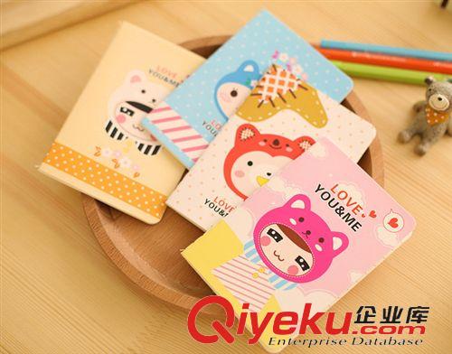 韓國文具 F010-5 阿貍小本子 車線本 小筆記本 韓國創意文具批發