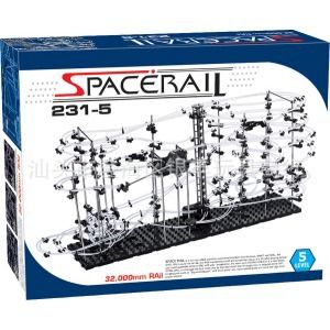 益智玩具 太空軌道 云霄飛車 空間想象拼裝益智積木玩具  231-5  （五級）原始圖片2
