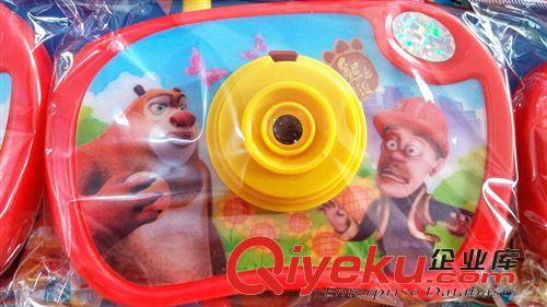 動畫片周邊玩具 投影相機熊出沒光頭強兒童投影玩具吊板掛板貨批發地攤熱賣熊大二原始圖片3