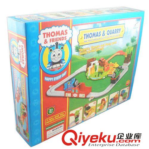 電動玩具 托馬斯小火車軌道電動玩具 新火車頭采石場1號Thomas Train 拼裝原始圖片3