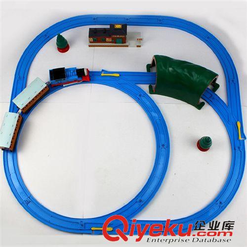 電動玩具 升級版 托馬斯 自裝小火車 電動車 電動火車 電動音樂積木軌道車原始圖片3