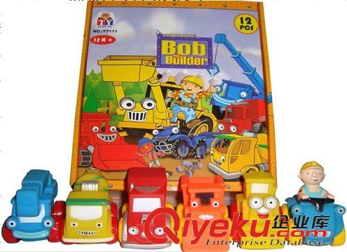 搪膠玩具 安全產(chǎn)品 搪膠軟性迷你兒童玩具 巴布工程滑行車系列 低價(jià)促銷中原始圖片2