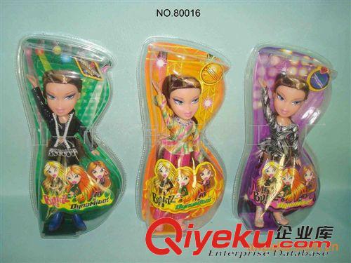 搪胶玩具 工厂直销 gd贝兹娃娃 大头妹 时尚 娃娃批发 芭芘娃娃 BRATZ