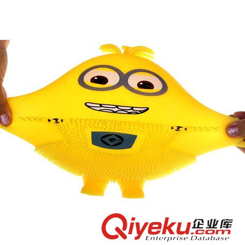 閃光玩具 小黃人玩具 閃光小黃人 小黃人毛毛球 地攤熱賣小黃人公仔原始圖片3