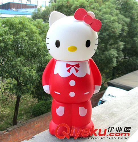 廣告/促銷/禮品 hellokitty創(chuàng)意存錢罐 KT三節(jié)儲錢罐 kitty貓可愛零錢罐兒童禮品