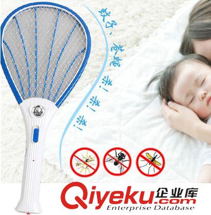 春夏季熱銷 廠家直銷gd 充電式 安全電蚊拍 帶LED照明蒼蠅拍滅蚊拍原始圖片3