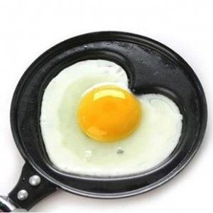 廚房用品 廠家直銷 DIY迷你早餐心形煎鍋 愛心煎蛋鍋 創(chuàng)意不粘鍋批發(fā)混批原始圖片3