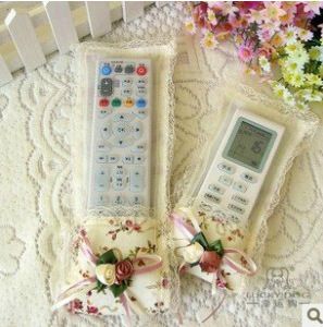 電腦手機(jī)周邊 布藝?yán)俳z 電視空調(diào)遙控器套 透明原始圖片3