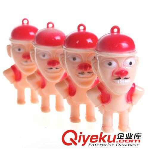 閃光掛件項鏈 發光光頭強項鏈兒童創意小玩具 六一兒童節禮物 廠家地攤熱賣批發