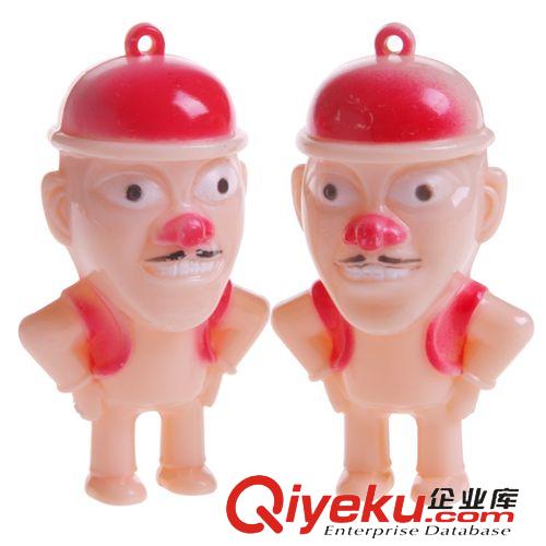 閃光掛件項鏈 發光光頭強項鏈兒童創意小玩具 六一兒童節禮物 廠家地攤熱賣批發