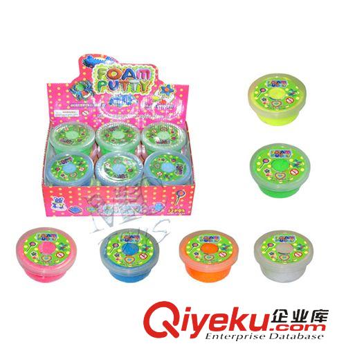 putty泥玩具 廠家直銷創(chuàng)意雪花泥，DIY造型泥，油性泡沫泥，兒童彩泥玩具