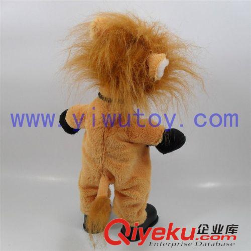 義烏小商品批發(fā) 廠家電動(dòng)電動(dòng)毛絨搞笑搖頭玩具 搖頭獅子耶耶耶搖頭玩具批發(fā)原始圖片3