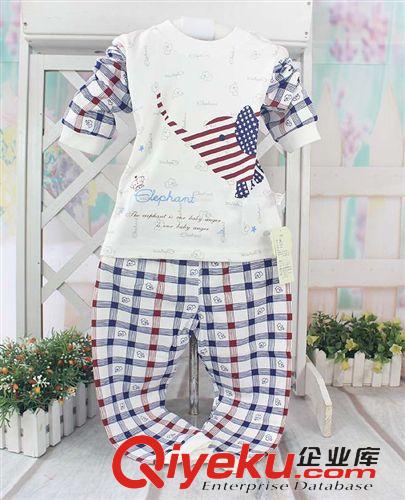 8月新上 2014秋季新品 時(shí)尚全棉小象肩扣 晨曉棉毛衫6818原始圖片3