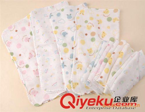 外貿(mào)商品專區(qū) 外貿(mào)普通密度雙層卡通紗布手帕 喂奶巾 純棉制品 呵護健康 10014原始圖片3