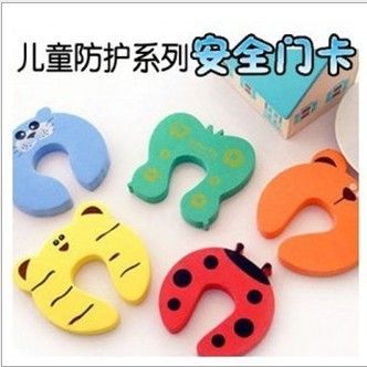 寶寶安全防護(hù)用品 〖薦〗嬰兒安全用品 嬰兒門卡 安全簡(jiǎn)裝opp袋包裝 防夾手 34020