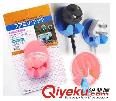 新奇特搞怪整蠱商品 1套2個裝電源插頭插座掛鉤掛架/插頭整理器/多功能插頭掛鉤 30019原始圖片2