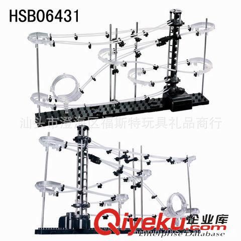 益智玩具／自裝／DIY 17778 二代太空軌道3級三級 一步登天 云宵飛車 DIY玩具