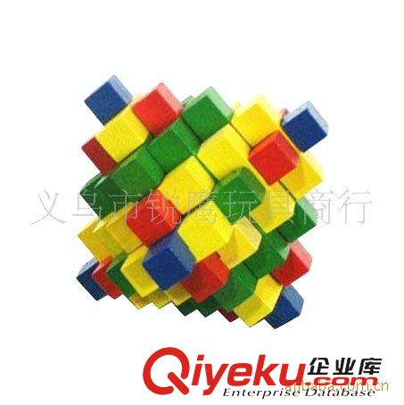 孔明鎖魯班鎖系列 彩色大菠蘿 木制玩具 益智玩具 智力玩具 解鎖玩具 娛樂休閑玩具