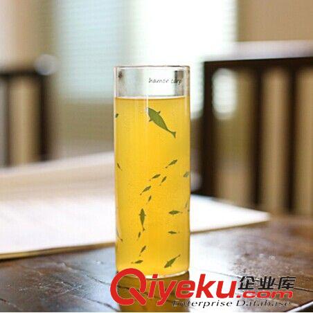 夏季產(chǎn)品 HAMO哈墨原創(chuàng) 杯底動(dòng)物玻璃杯 水杯  創(chuàng)意zakka杯子5款 209g