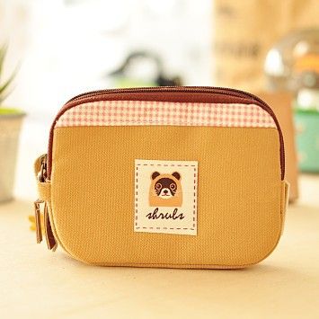 學習用品 韓國文具批發(fā)  羊羊羊零錢包 硬幣包 小包帆布 35g