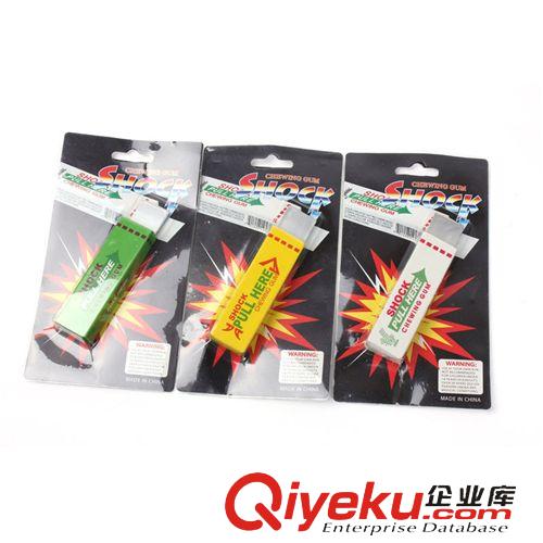 電人系列 批發(fā)愚人節(jié)玩具 惡搞整蠱 精裝電人口香糖 整人玩具 帶電的口香糖原始圖片3