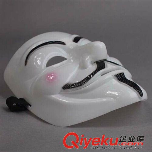 萬圣節(jié)面具 電影主題面具 黑客面具 V字仇殺隊(duì) V字面具 加厚款 V怪客面具