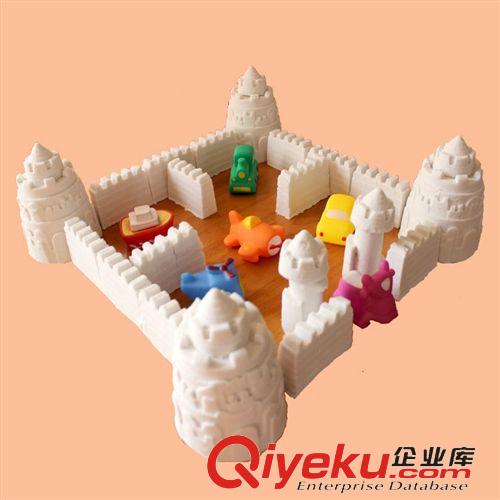 新品 廠家直銷兒童專用 益智城堡玩具 白色流星沙原始圖片2