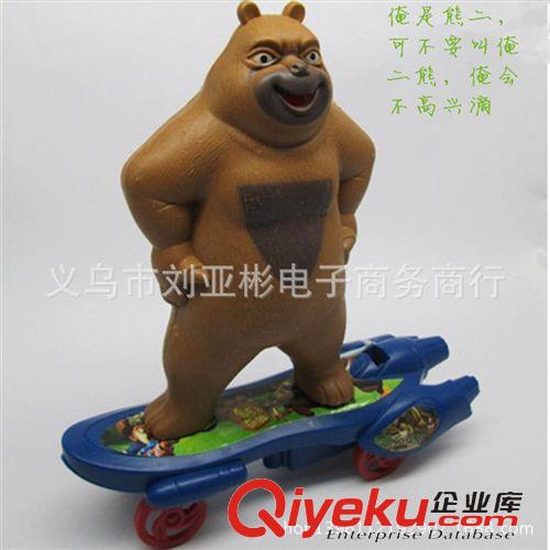 拉線、回力玩具類 熊出沒回力板車玩具 創意地攤小玩具批發 回力玩具原始圖片2