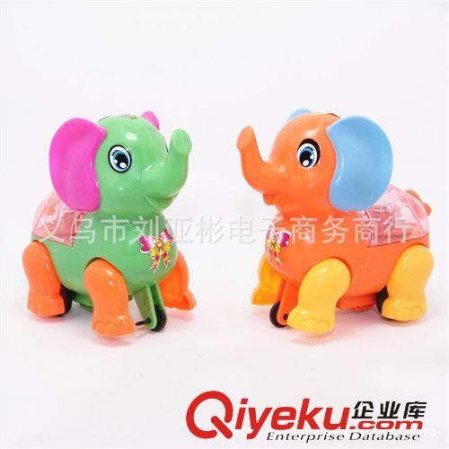 拉線、回力玩具類 拉線大象玩具 會閃光發光 兒童玩具小孩玩具  義烏2元玩具批發原始圖片3