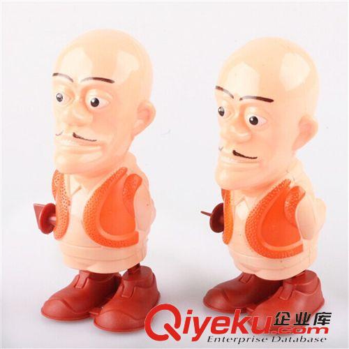 上鏈玩具類 七彩上鏈毛毛蟲 發(fā)條帶帽毛毛蟲玩具 地?cái)偀豳u兒童玩具